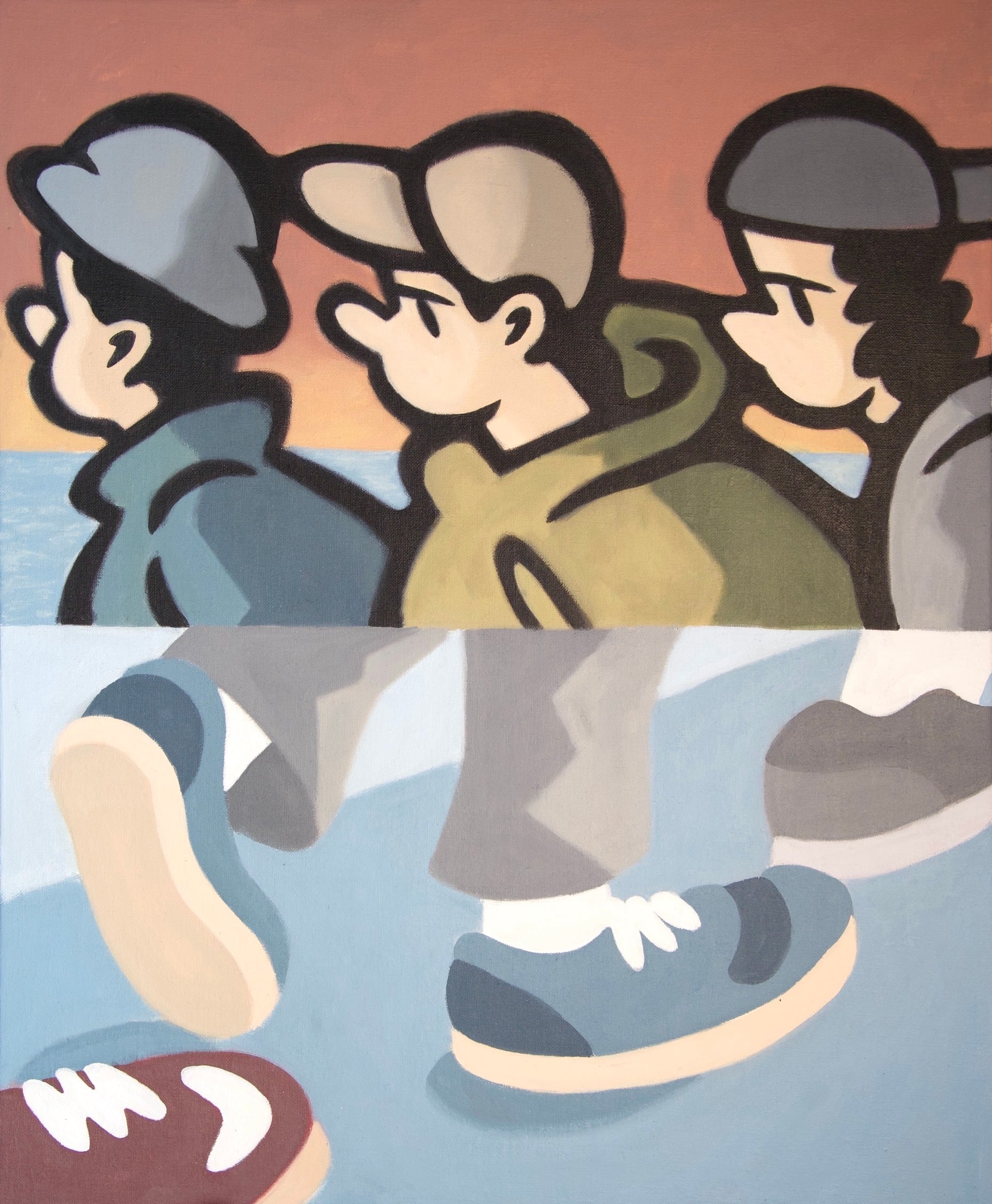 Wataru Kimura aobouzu 青坊主　シルクスクリーン aobouzu Group exhibition | 青坊主-aobouzu-