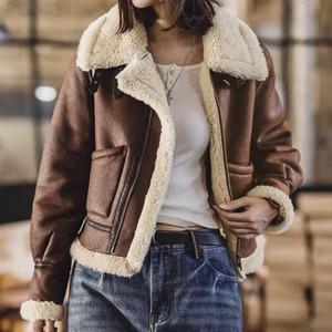 Simple Vintage Short Jacket Court 125537