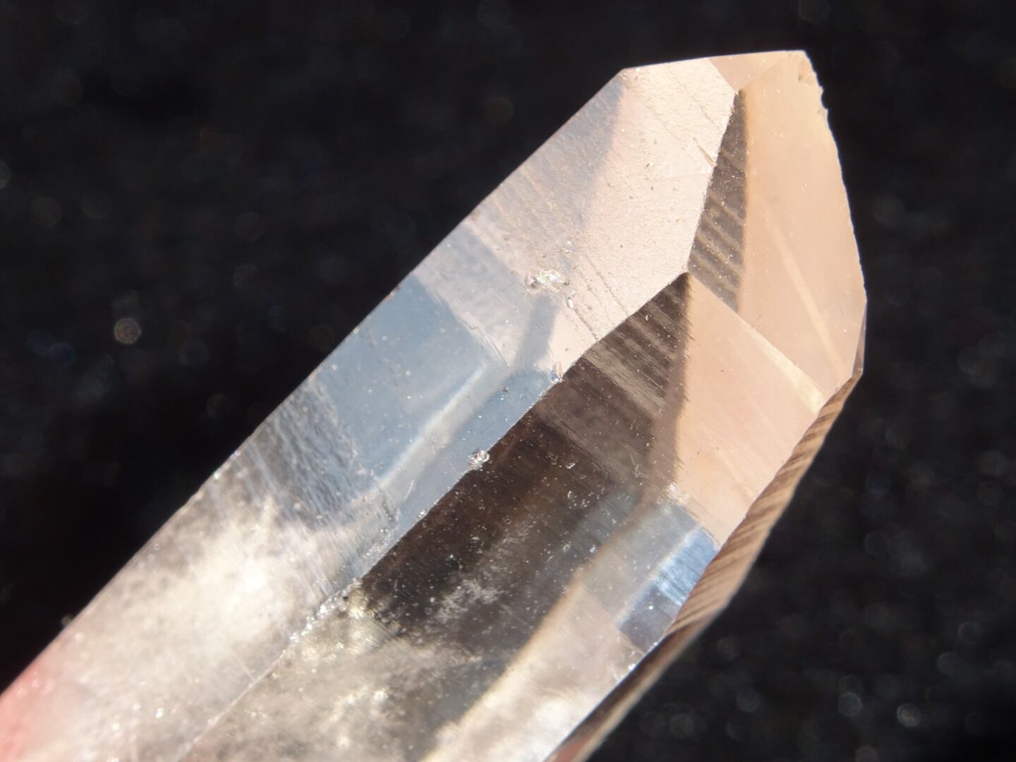 レムリアンシード(セーラデカブラル産)タンジェリンポイント+クリア