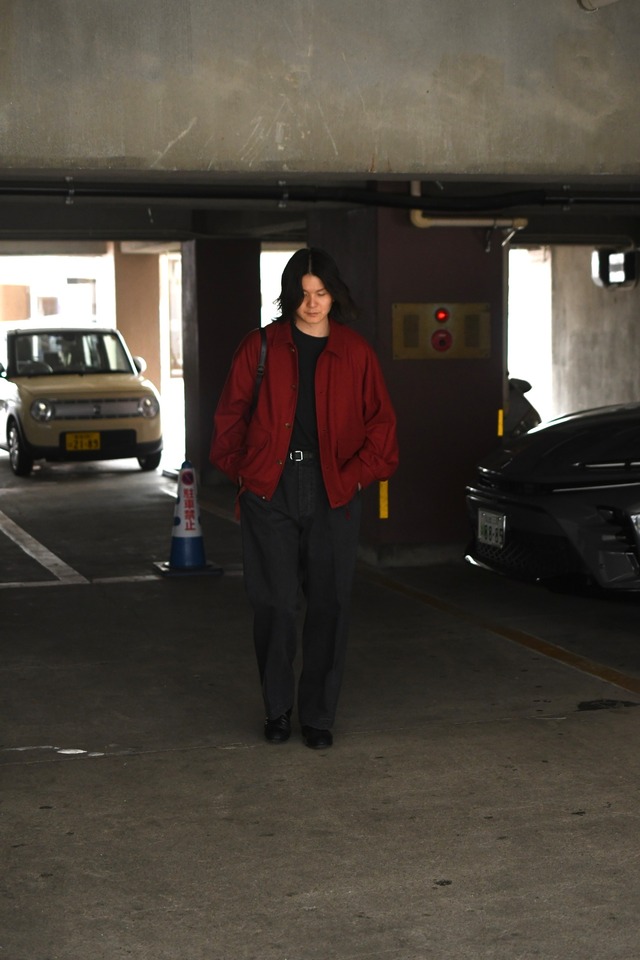 A.PRESSE / Light Weight Cashmere Blouson (RED)