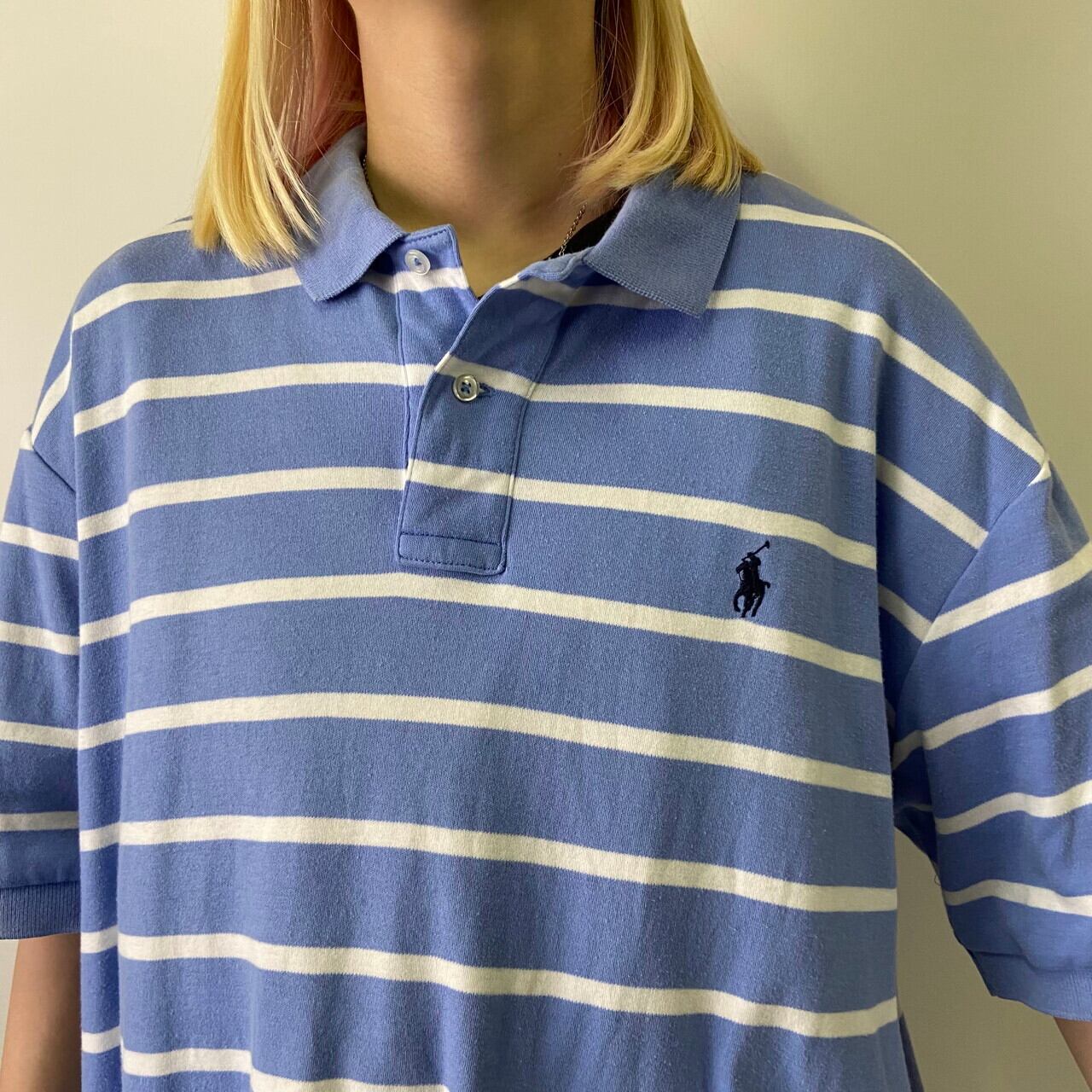 ラルフローレン オーバーサイズオンリー ポロシャツ 50着 まとめ売り ボーダー POLO RALPH LAUREN - ラルフローレン ポロシャツ ボーダー