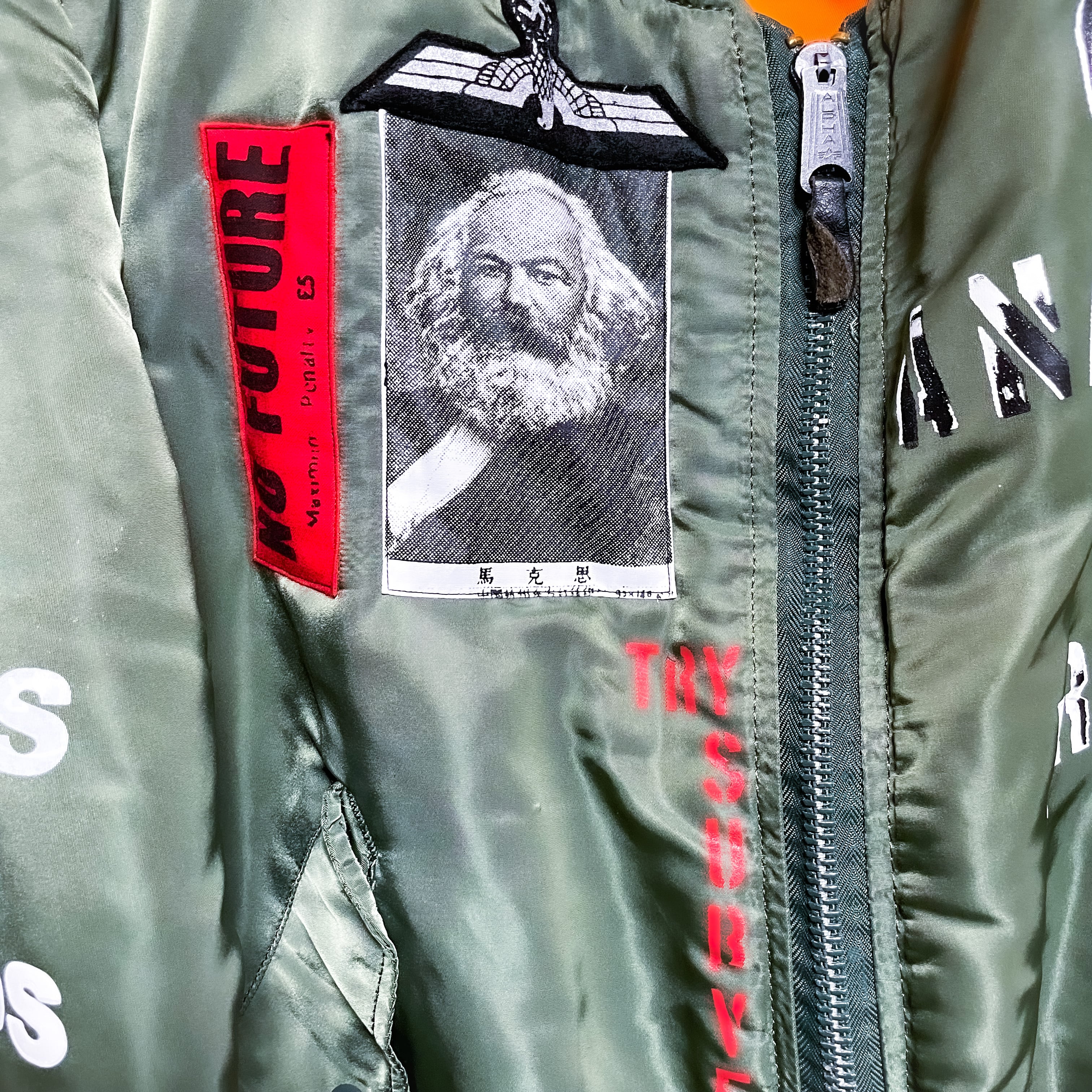 UNFINISHEDアナーキーMA-1 202103 | UNFINISHED