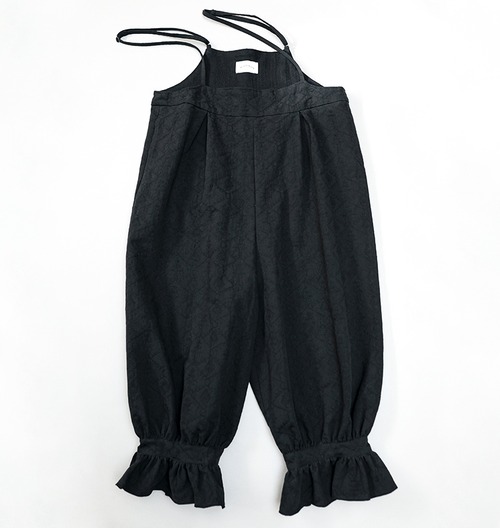 Jacrard salopette      adult M   /   Black