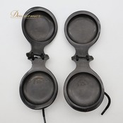 フラメンコ 小物 パリージョ カスタネット CASTANUELAS DEL SUR 楽器 小道具 ペア 両手 模様 黒 水色 白 ケース ケース付き 練習 レッスン ステージ イベント 艶 光沢 パフォーマンス 柄 おしゃれ ブルー系 ホワイト系