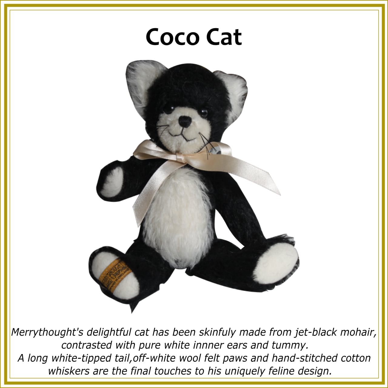 MERRY THOUGHT メリーソート Spice Bears ぬいぐるみ [jgg] MERRY