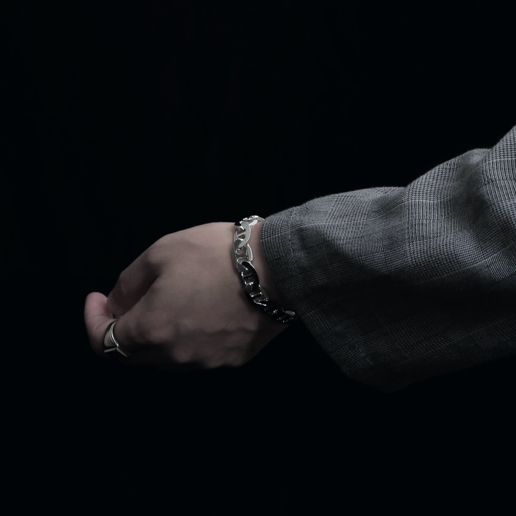 flat marina(anchor) chain bracelet [byoca] / Y2310KHB5236 | YArKA