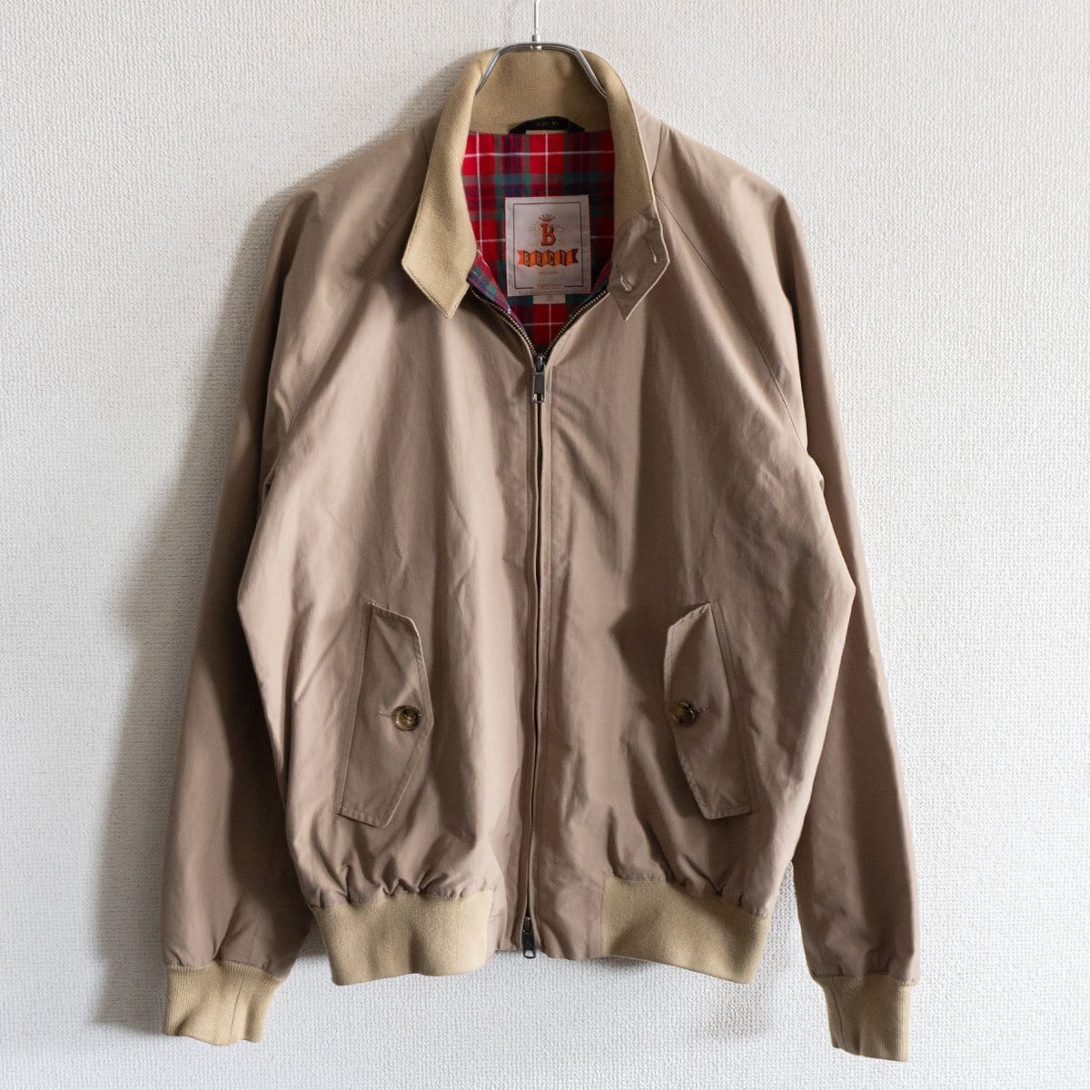 雰囲気抜群】 BARACUTA 【G9 スウィングトップ ハリントンジャケット