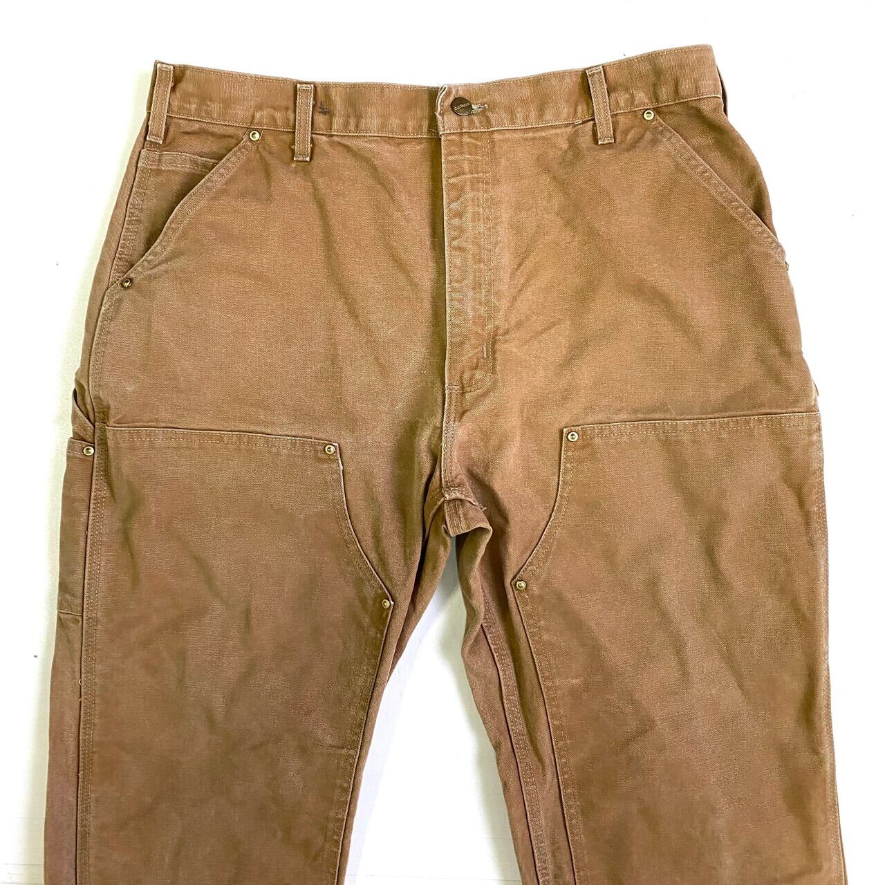 ビッグサイズ メキシコ製 Carhartt カーハート ダック地 ダブルニー