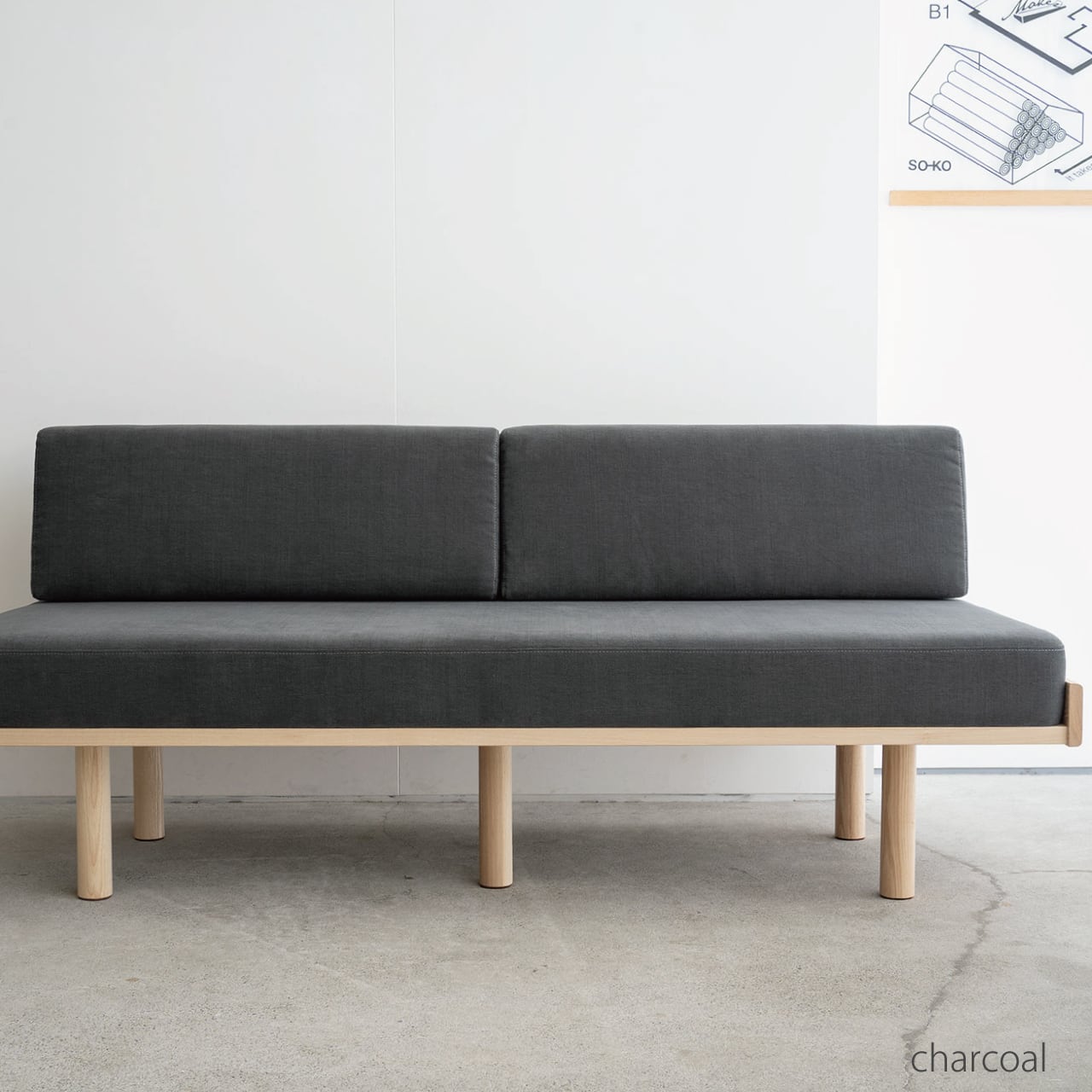 LAY W1640mm / ソファ＆デイベッド | WOODWORK makers market