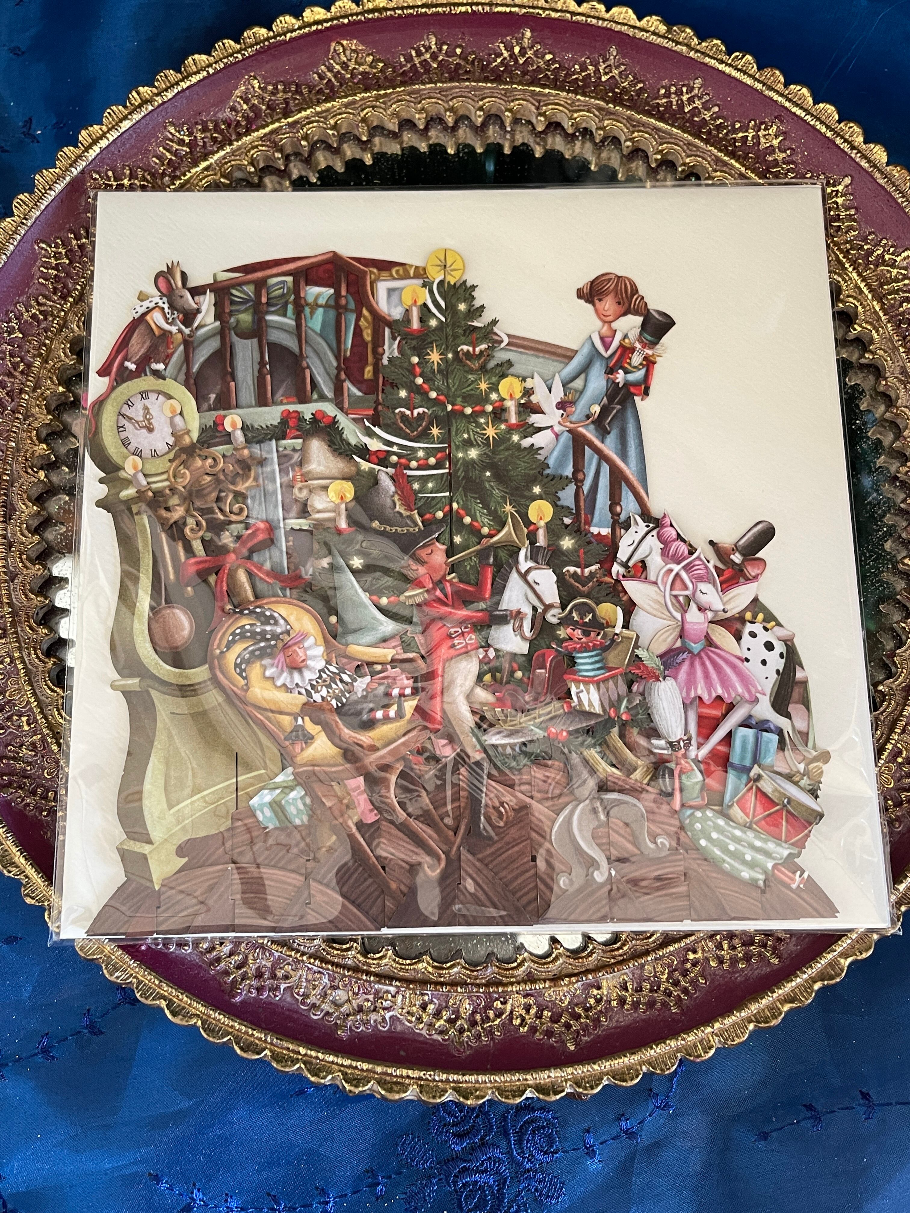 ◇Me&McQ◇くるみ割り人形◇クリスマス◇立体3D◇◇グリーティング