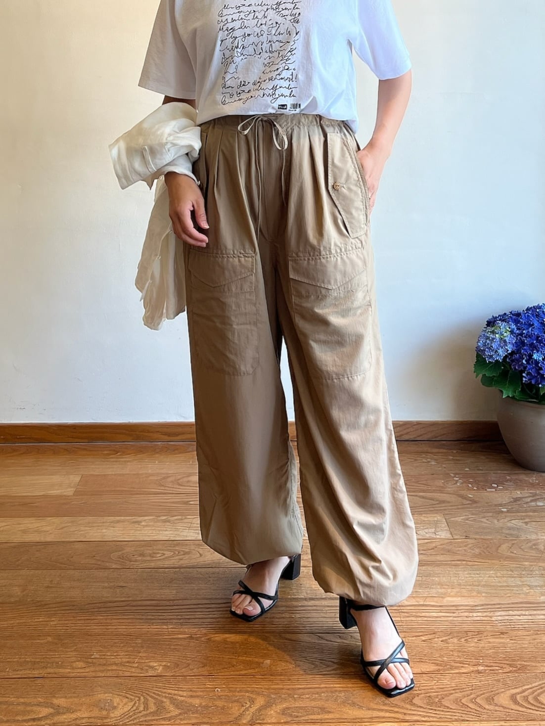 TICCA / ナイロンカーゴパンツ | anouk TICCA / ナイロンカーゴパンツ | anouk