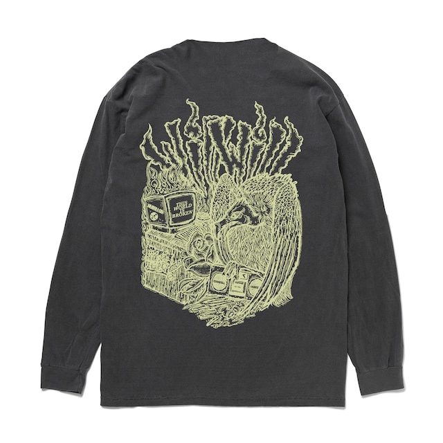 【WillxWill × Musollon】スペシャルコラボレーション Vulture Long Sleeve Sumi