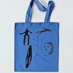 published by collé "THINK OUTSIDE THE BOX TOTE BAG" 山口崇多