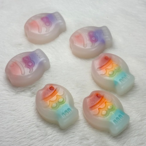 【大粒】メルトフィッシュ　カラフルアーチ　【6粒】