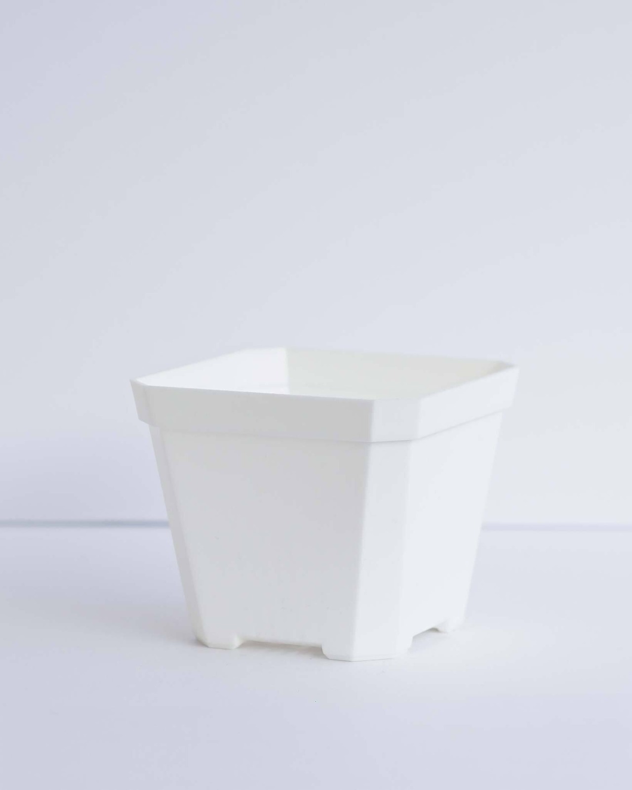 Solid Square Pot  10cm ホワイト