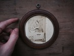 FRANCE PHOTO FRAME / CIRCRE WOOD / Antique