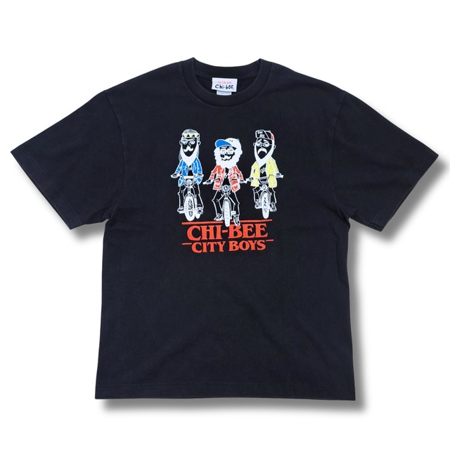 CHI-BEE / チービー - Off We Ride Tシャツ (faded black)