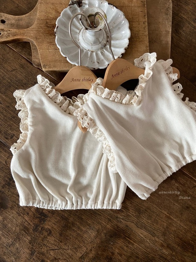 即納：Petit knit vest〔anneshirley〕