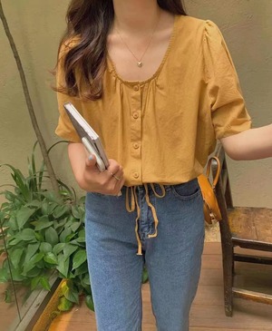 5部袖ブラウス　AJ2205-659