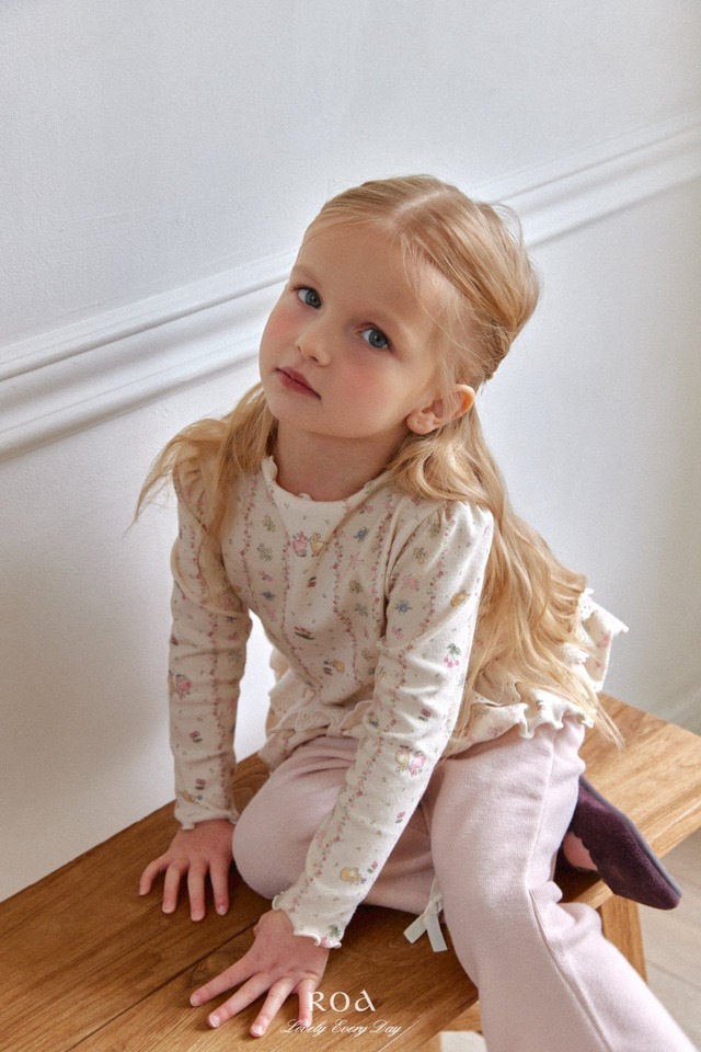 【1/27〆予約】<Roa>  Ribbon flare pants