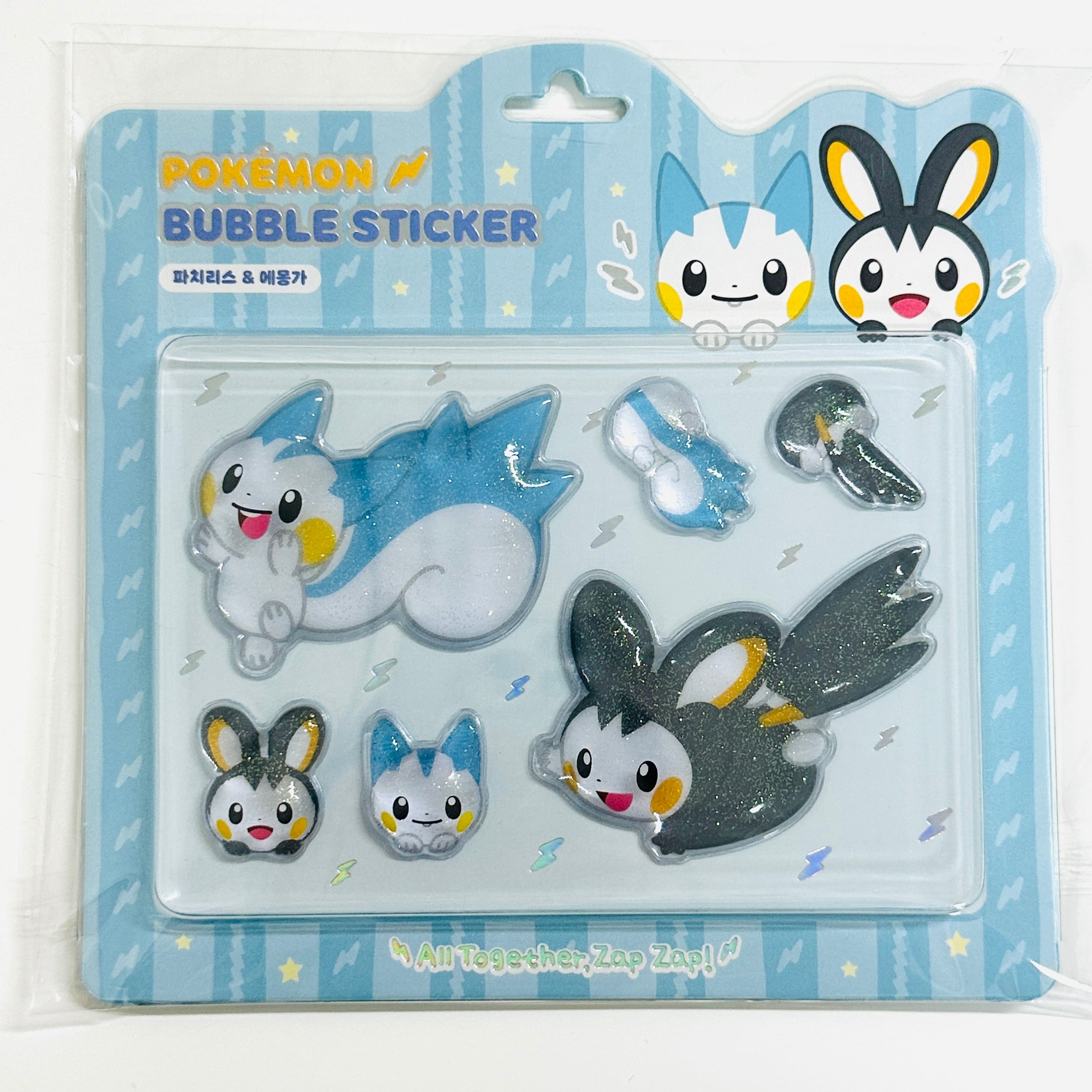 韓国限定】ポケモン メガフェスタ ポップアップ限定 バブルステッカー
