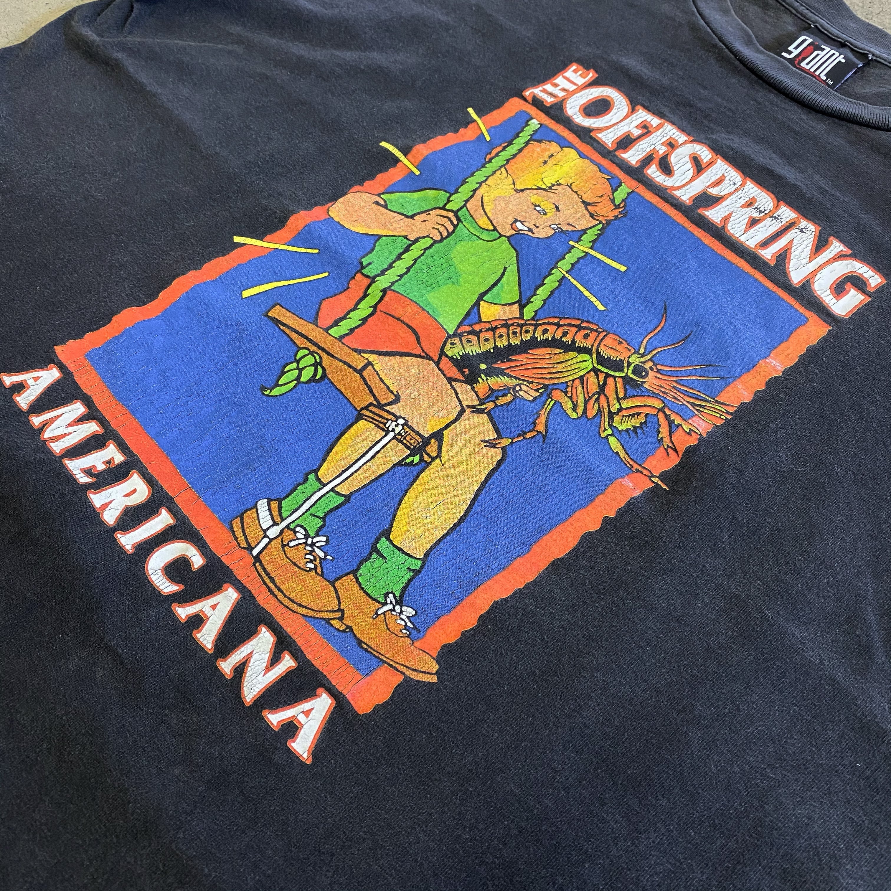 カラーホワイト90sデッドストック新品THE OFFSPRINGオフスプリングTシャツUSA製