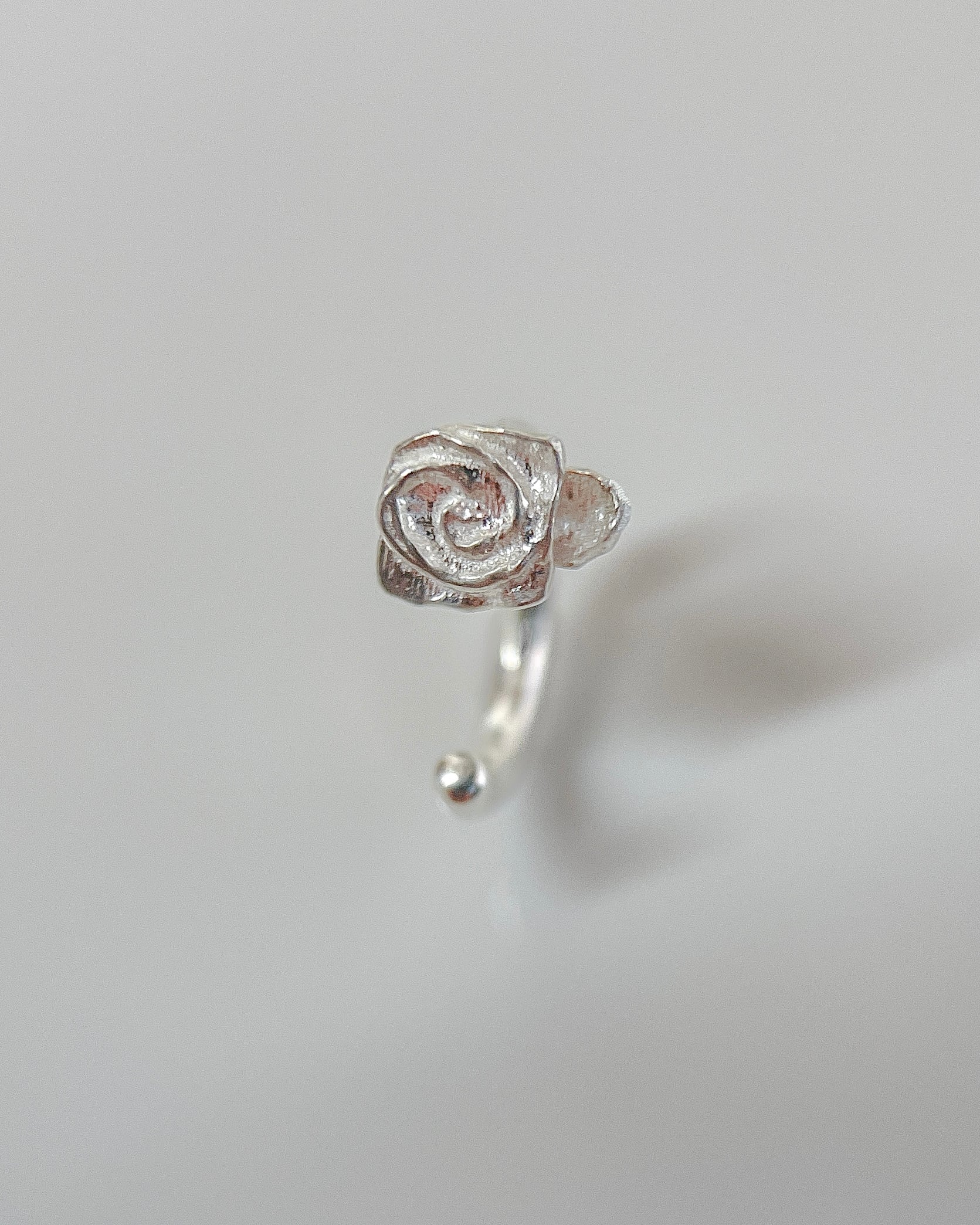 薔薇の body hook silver925 / 18G LJ25083P 16G LJ25084P 14G LJ25085P Rose body hook