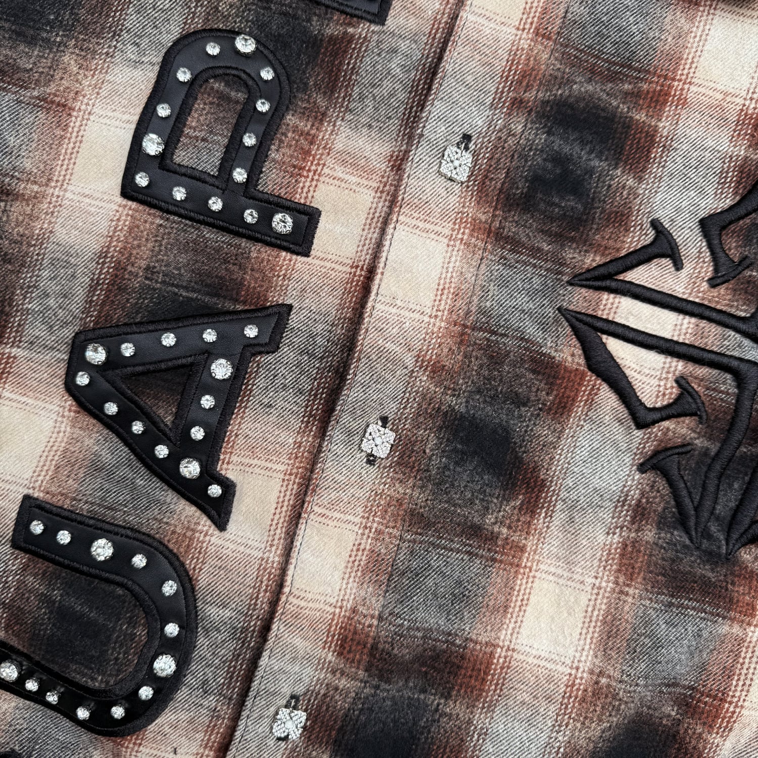 GUAPI / RHINESTONE FLANNEL | HOLICK