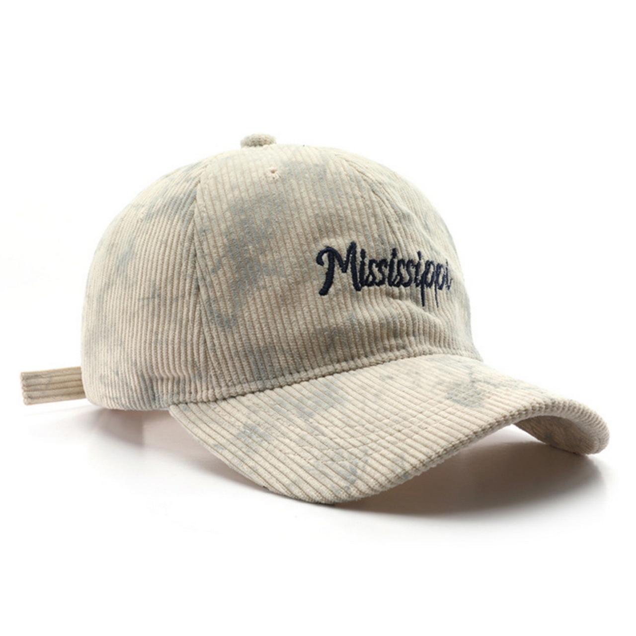 8色 Mississippi刺繍 コーデュロイ キャップ G200