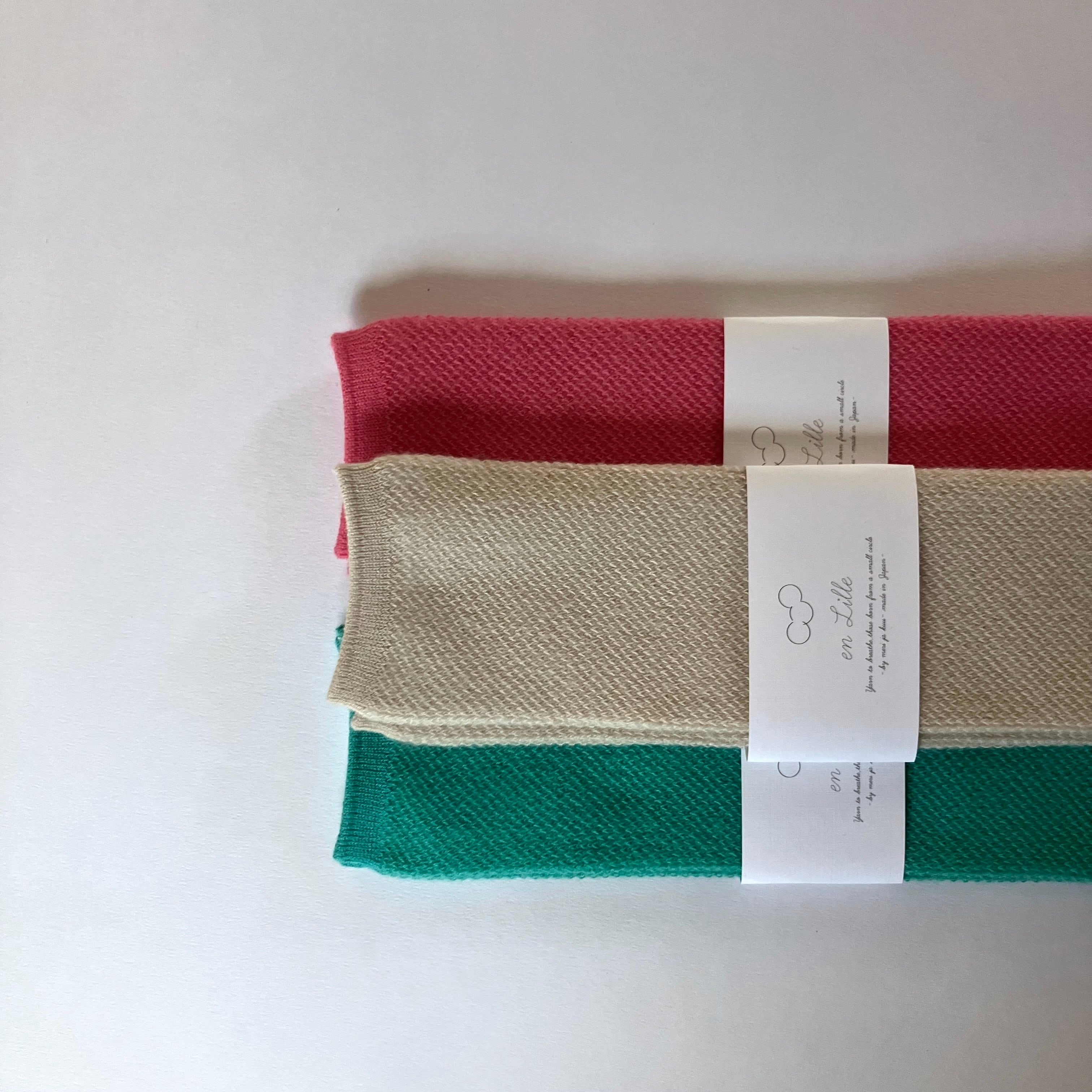 en Lille / わたがし〈ハンド&レッグウォーマー〉