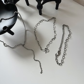 chain design necklace/silver