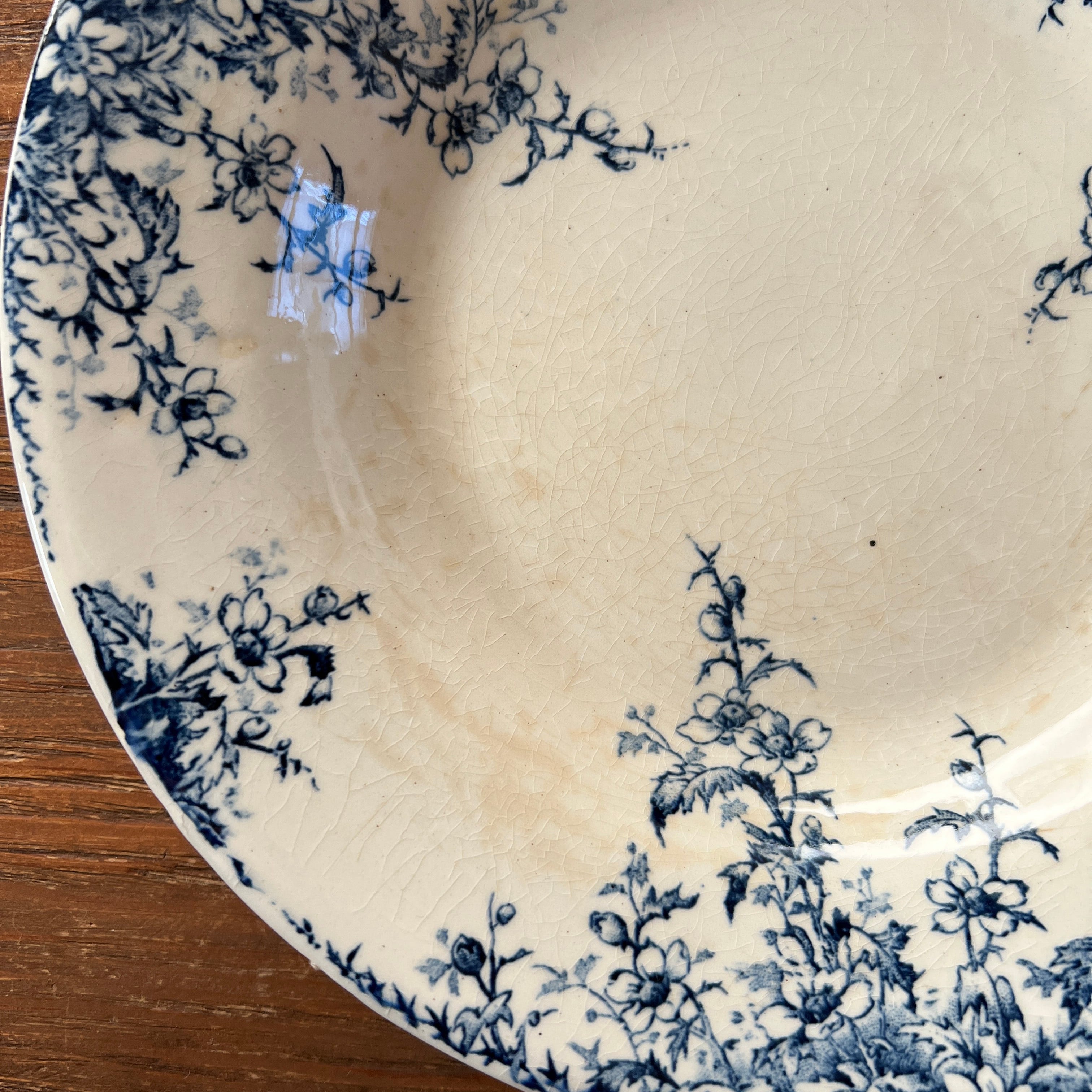 人気のジアン スープ皿（E） アンティークプレート フランスアンティーク