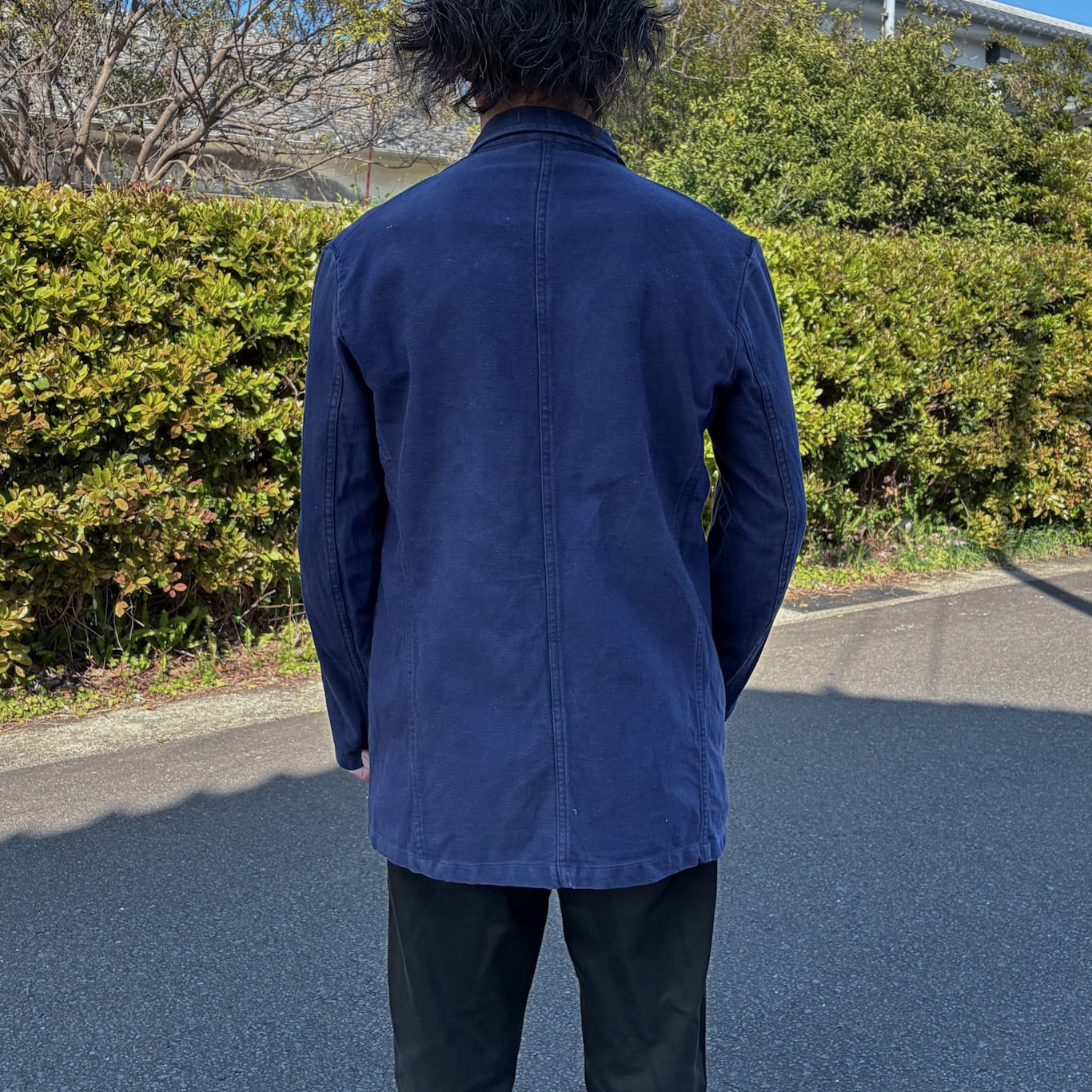 60s ユーロ ヴィンテージ ダブルブレスト ワークジャケット 54
