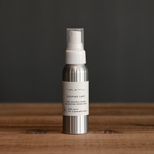 《天然精油ブレンドのルームスプレー 》SLEEPING LADY mist 80ml| ZEN