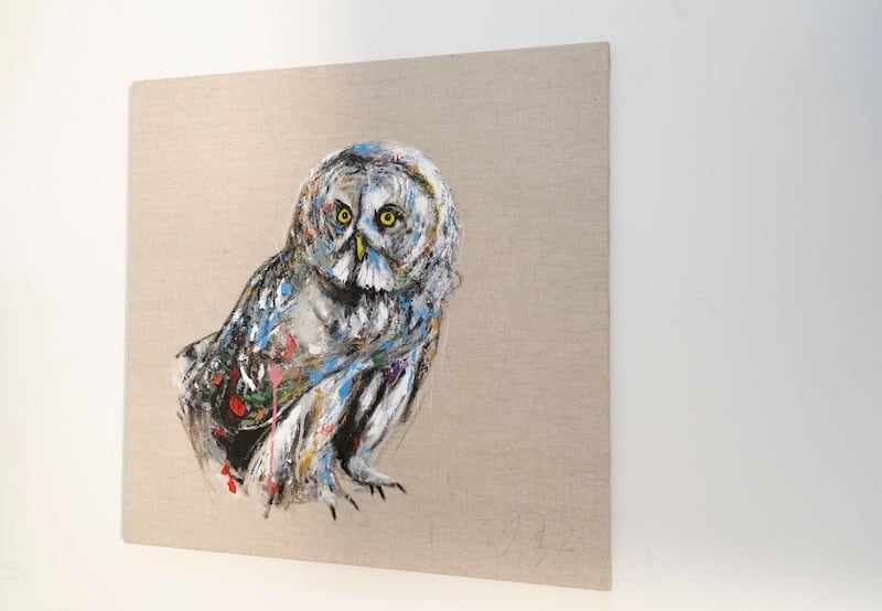 owl / フクロウ / 梟の現代アート作品 絵画販売 | TOMOYA GALLERY STORE