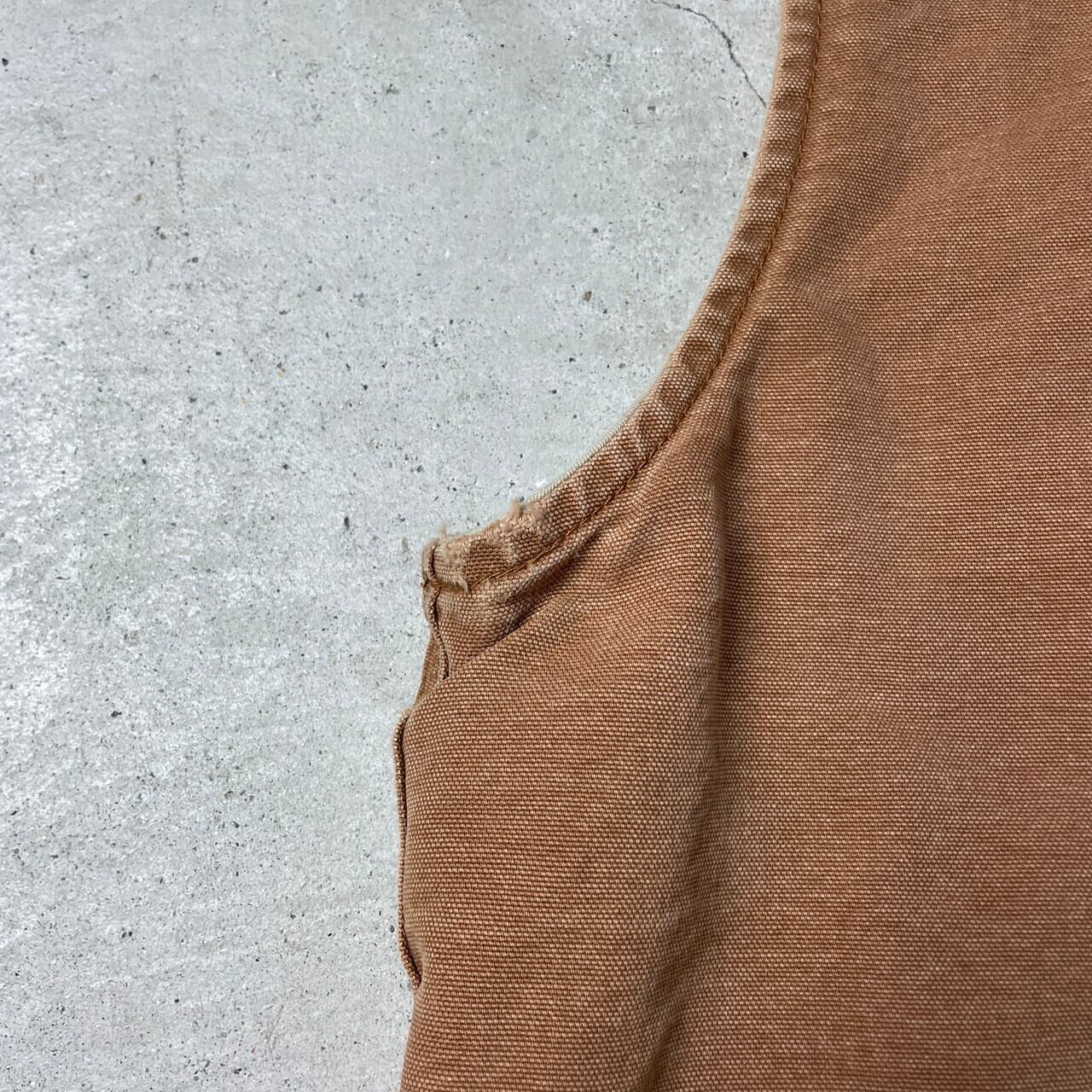 Carhartt FR カーハート ダック地 ワークベスト キルティングライナー