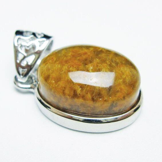 タイチンルチルクォーツ ペンダント フラワータイチンルチル 一点物 112-12558