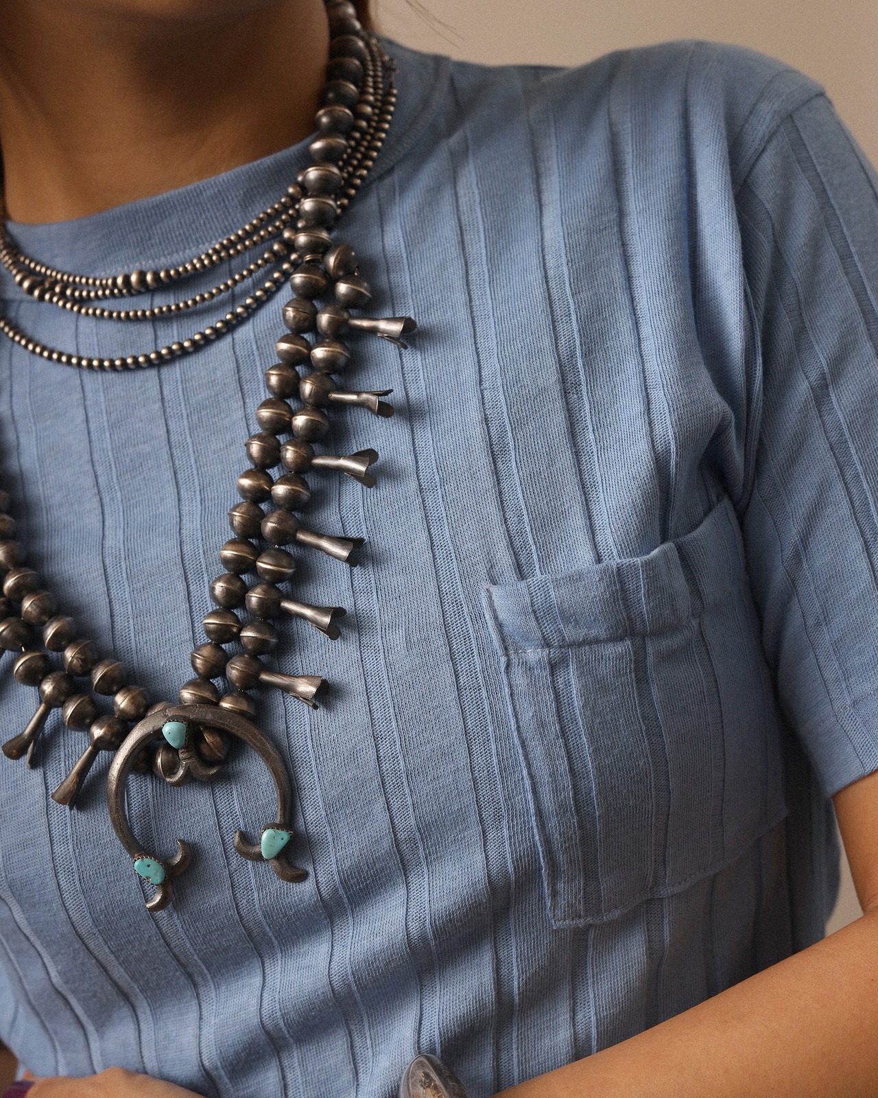 1950's Rib / Pocket T-Shirt