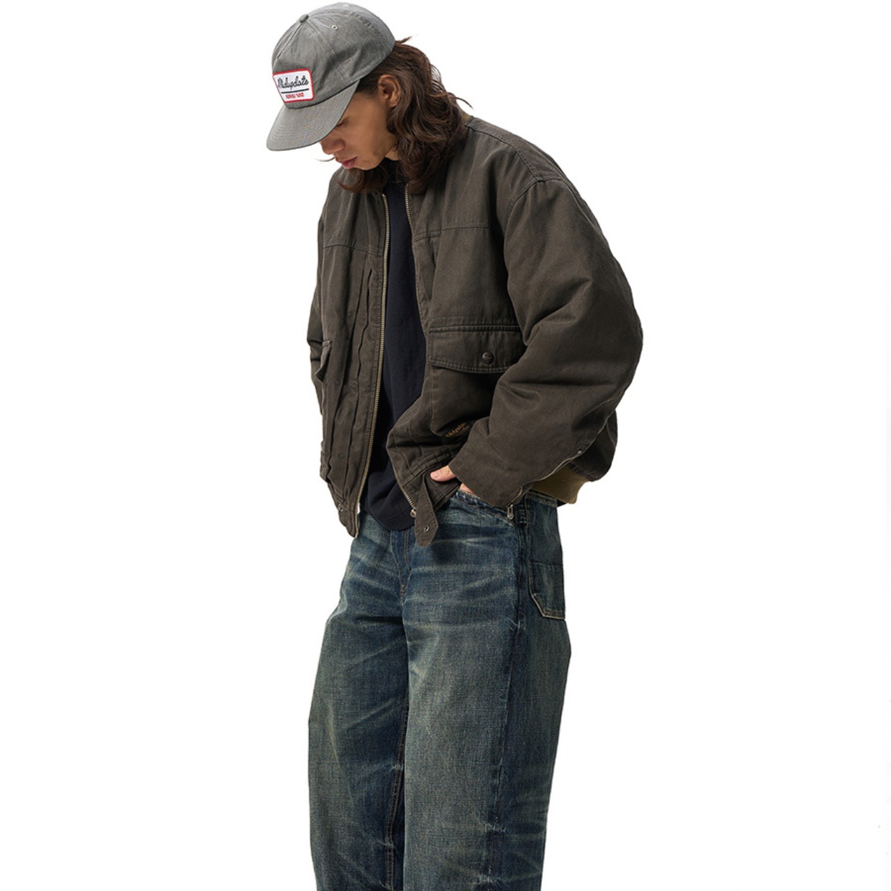 ヘヴィーゾーン ミリタリーボンバージャケット K5503 - 2