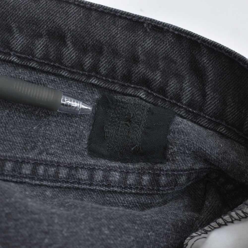 90s USA製 Levi's リーバイス 550 リラックスフィット 後染めブラック