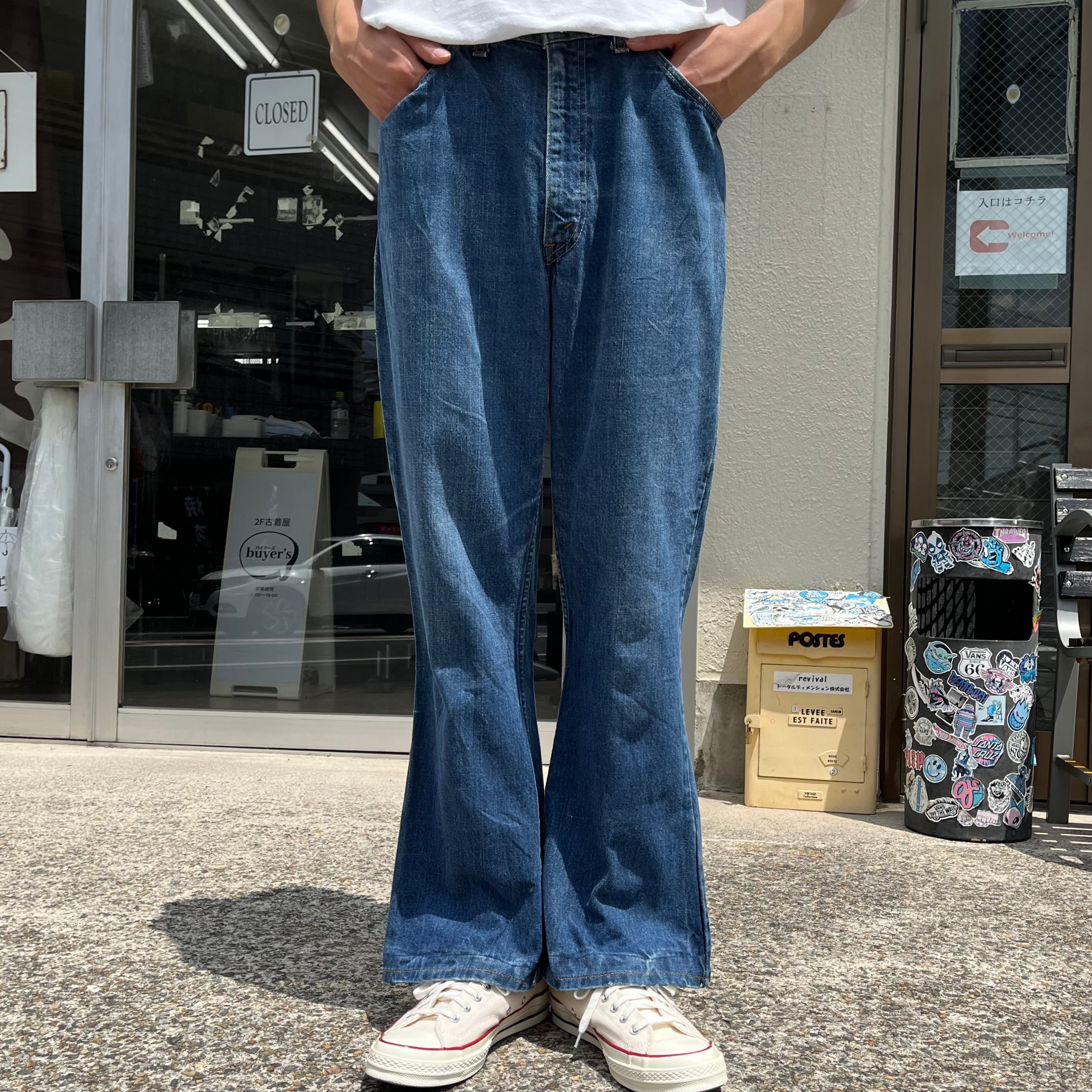 【希少】90s LEVI'S 646 ベルボトム フレア デニムパンツ 日本製 2022新作モデル swim.main.jp