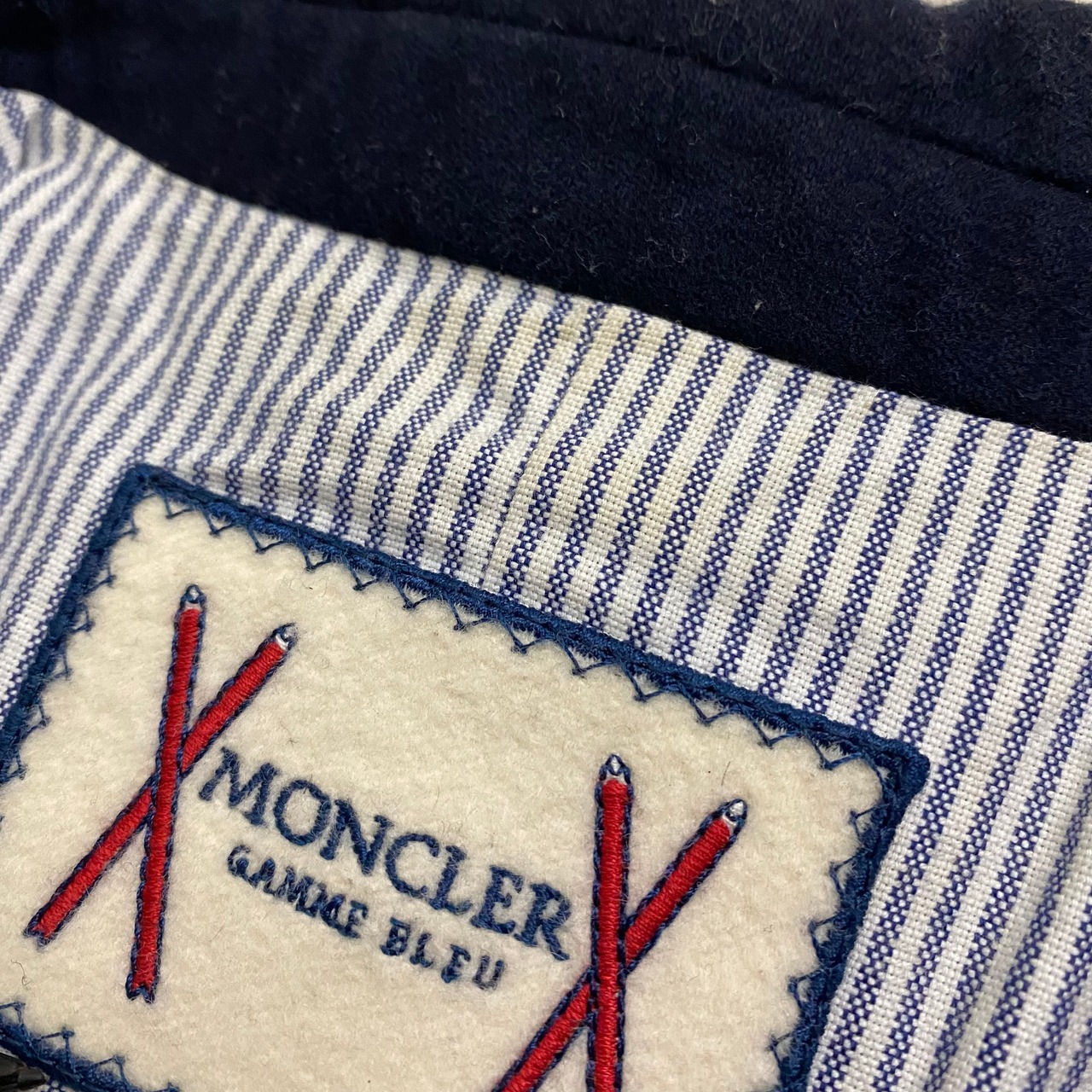 MONCLER GAMME BLEU down tailored jacket