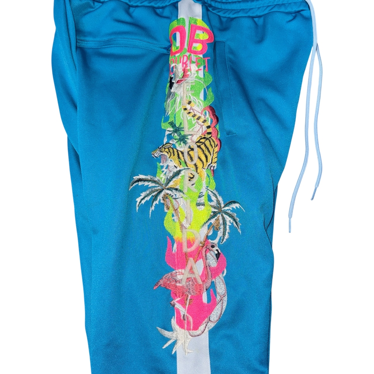 【DOUBLET】ダブレット CHAOS EMBROIDERY TRACK PANTS パンツ