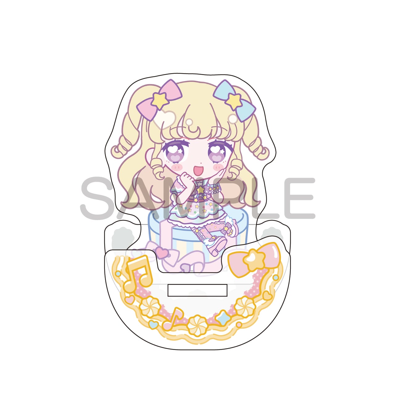 アイドルタイムプリパラ きゃらっぴん アクリルキーホルダー ゆい