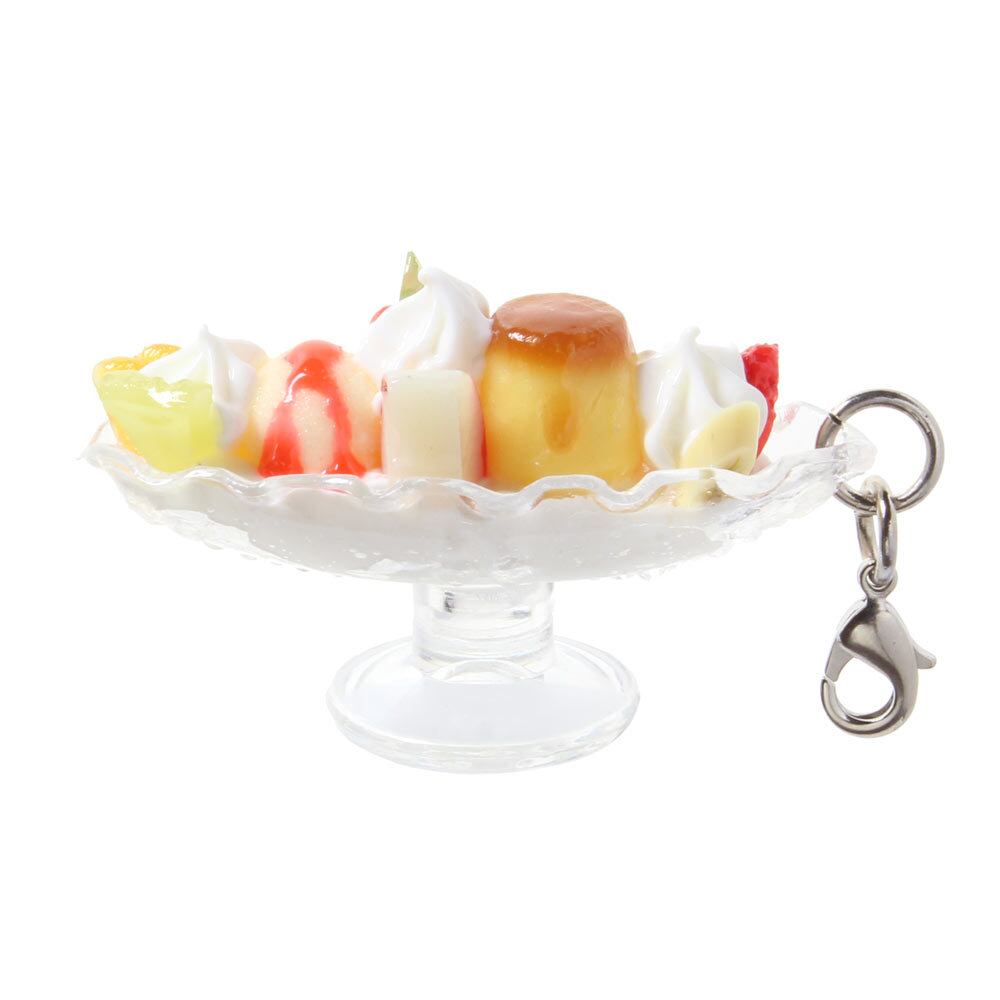 0251 食品サンプル屋さんの3wayアクセサリー プリンアラモード メール便不可 アトリエクック