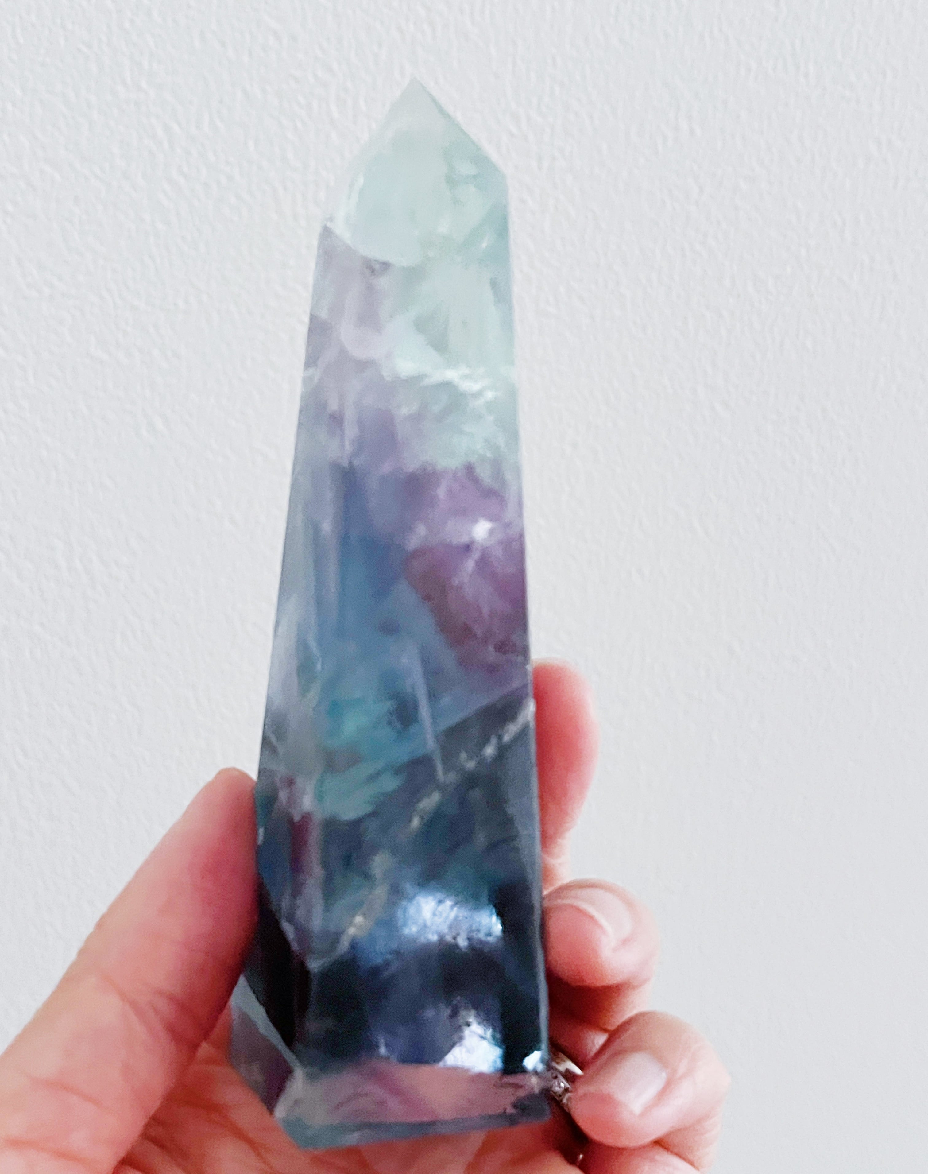 天然石】爆虹 シトリン タワー② 爆虹シトリンタワー 101g 室内自然光