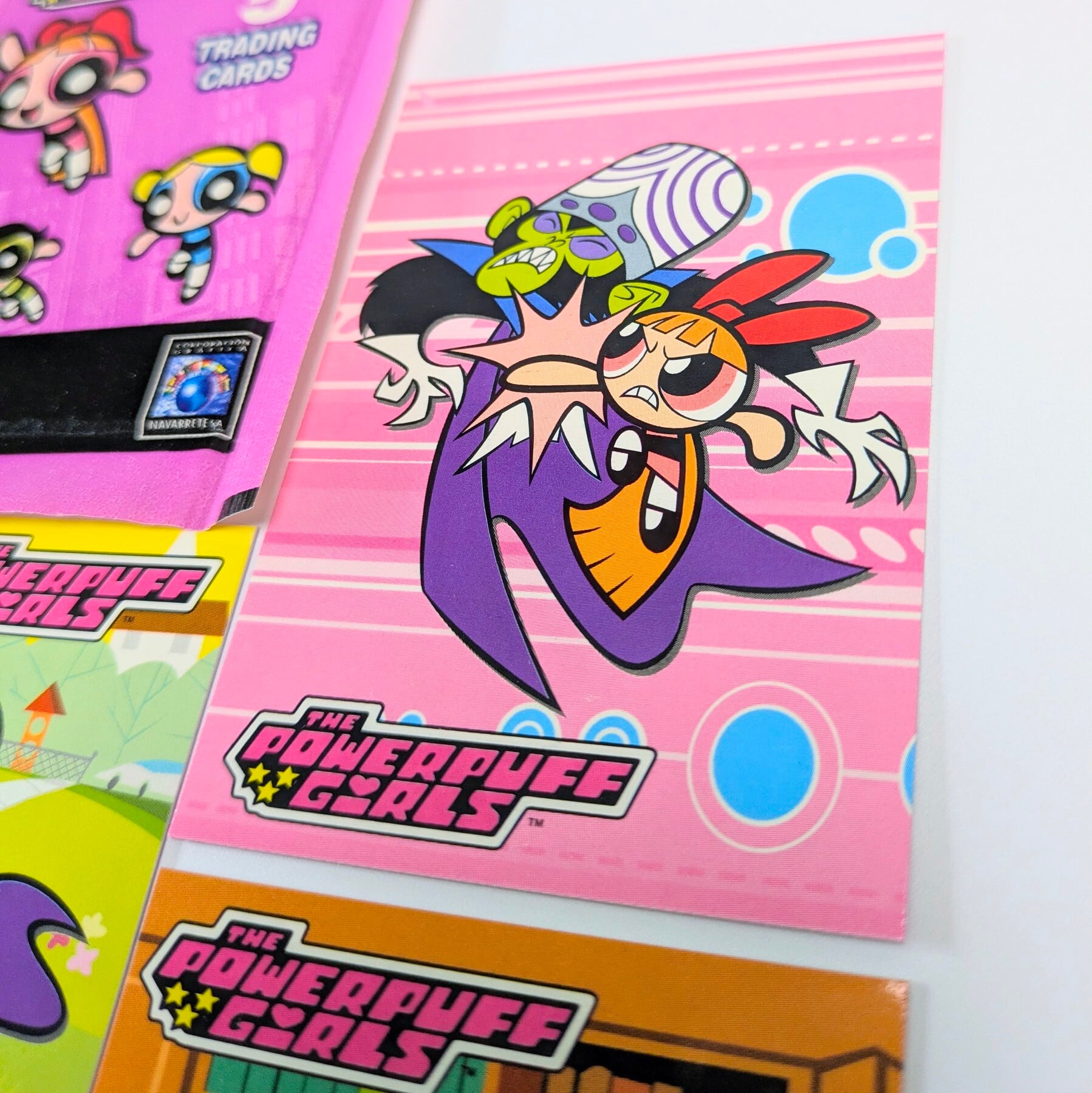 ☆送料無料！☆2004年製 ナバレッテ【 パワーパフガールズ（ The Powerpuff Girls ）】Trading Cards  カートゥーンネットワーク CARTOON NETWORK / VINTAGEトレカ単品 （1パック=5CARDS入）〚アメリカン雑貨 アメトイ〛