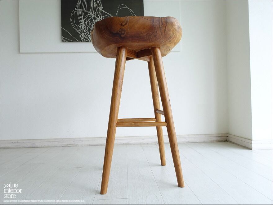 専用です カリモク家具 木製 カウンターチェア バースツール ハイ