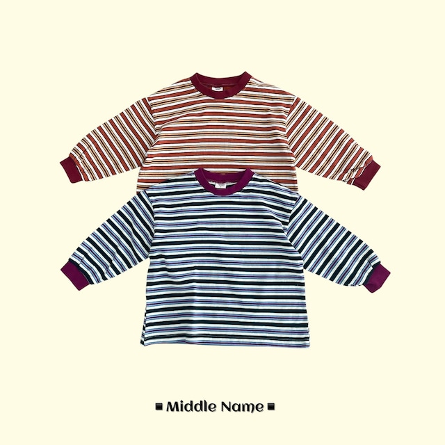 【取寄】middle name|vintage 85 long tee|ヴィンテージ85ロングTシャツ|S-3XL|kids&jr|26 autumn