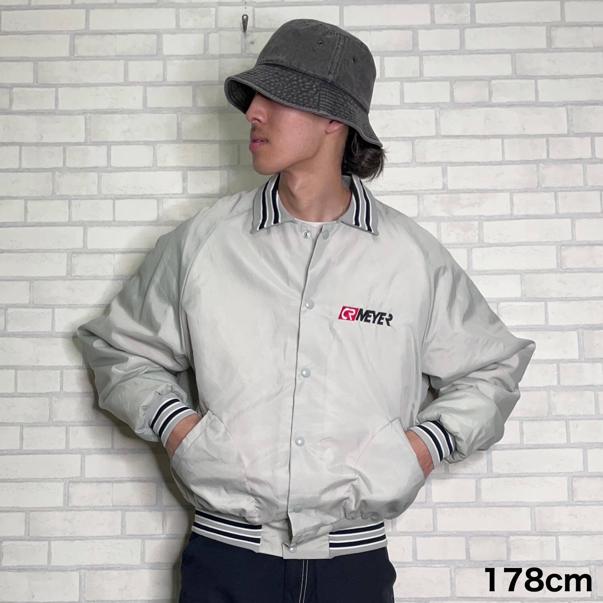 Made in USA 】Don Alleson Athletic ナイロンスタジャン XL ラグラン 